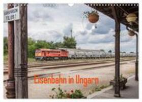 Becker / CALVENDO |  Eisenbahn in Ungarn (Wandkalender 2025 DIN A3 quer), CALVENDO Monatskalender | Sonstiges |  Sack Fachmedien