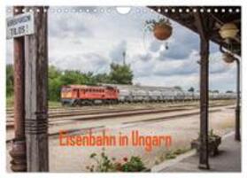 Becker / CALVENDO |  Eisenbahn in Ungarn (Wandkalender 2025 DIN A4 quer), CALVENDO Monatskalender | Sonstiges |  Sack Fachmedien