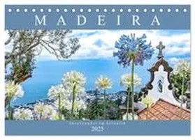 Meyer / CALVENDO |  Madeira - Inselzauber im Atlantik (Tischkalender 2025 DIN A5 quer), CALVENDO Monatskalender | Sonstiges |  Sack Fachmedien