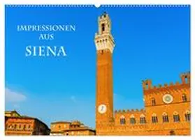 Müller / CALVENDO |  Impressionen aus Siena (Wandkalender 2025 DIN A2 quer), CALVENDO Monatskalender | Sonstiges |  Sack Fachmedien