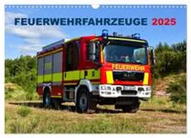 Photoart & Medien / Marcus Heinz / CALVENDO |  Feuerwehrfahrzeuge (Wandkalender 2025 DIN A3 quer), CALVENDO Monatskalender | Sonstiges |  Sack Fachmedien