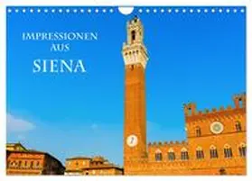 Müller / CALVENDO |  Impressionen aus Siena (Wandkalender 2025 DIN A4 quer), CALVENDO Monatskalender | Sonstiges |  Sack Fachmedien