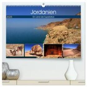 Herzog / CALVENDO |  Jordanien - Ein Land der Superlative (hochwertiger Premium Wandkalender 2025 DIN A2 quer), Kunstdruck in Hochglanz | Sonstiges |  Sack Fachmedien