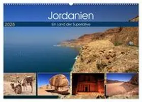 Herzog / CALVENDO |  Jordanien - Ein Land der Superlative (Wandkalender 2025 DIN A2 quer), CALVENDO Monatskalender | Sonstiges |  Sack Fachmedien