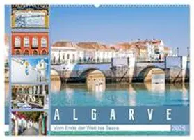 Meyer / CALVENDO |  Algarve - Vom Ende der Welt bis Tavira (Wandkalender 2025 DIN A2 quer), CALVENDO Monatskalender | Sonstiges |  Sack Fachmedien