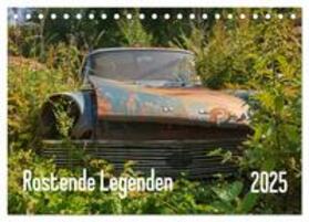 Bittner / CALVENDO |  Rostende Legenden (Tischkalender 2025 DIN A5 quer), CALVENDO Monatskalender | Sonstiges |  Sack Fachmedien
