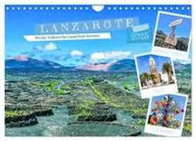 Meyer / CALVENDO |  Lanzarote - Wo die Vulkane die Landschaft formten (Wandkalender 2025 DIN A4 quer), CALVENDO Monatskalender | Sonstiges |  Sack Fachmedien