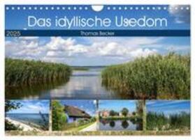 Becker / CALVENDO |  Das idyllische Usedom (Wandkalender 2025 DIN A4 quer), CALVENDO Monatskalender | Sonstiges |  Sack Fachmedien