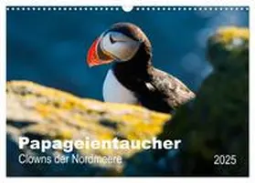 Wagner / CALVENDO |  PAPAGEIENTAUCHER - Clowns der Nordmeere (Wandkalender 2025 DIN A3 quer), CALVENDO Monatskalender | Sonstiges |  Sack Fachmedien