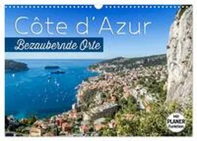 Viola / CALVENDO |  CÔTE D¿AZUR Bezaubernde Orte (Wandkalender 2025 DIN A3 quer), CALVENDO Monatskalender | Sonstiges |  Sack Fachmedien