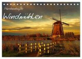 Wagner / CALVENDO |  Märchenhafte Windmühlen (Tischkalender 2025 DIN A5 quer), CALVENDO Monatskalender | Sonstiges |  Sack Fachmedien