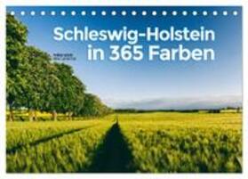Jansen / CALVENDO |  Schleswig-Holstein in 365 Farben (Tischkalender 2025 DIN A5 quer), CALVENDO Monatskalender | Sonstiges |  Sack Fachmedien