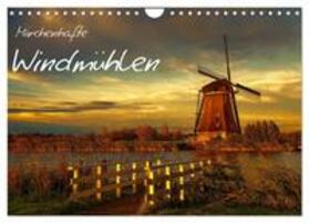 Wagner / CALVENDO |  Märchenhafte Windmühlen (Wandkalender 2025 DIN A4 quer), CALVENDO Monatskalender | Sonstiges |  Sack Fachmedien