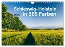 Jansen / CALVENDO |  Schleswig-Holstein in 365 Farben (Wandkalender 2025 DIN A4 quer), CALVENDO Monatskalender | Sonstiges |  Sack Fachmedien