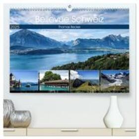 Becker / CALVENDO |  Bellevue Schweiz (hochwertiger Premium Wandkalender 2025 DIN A2 quer), Kunstdruck in Hochglanz | Sonstiges |  Sack Fachmedien