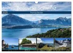 Becker / CALVENDO |  Bellevue Schweiz (Wandkalender 2025 DIN A3 quer), CALVENDO Monatskalender | Sonstiges |  Sack Fachmedien