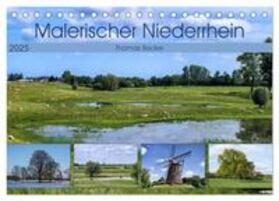 Becker / CALVENDO |  Malerischer Niederrhein (Tischkalender 2025 DIN A5 quer), CALVENDO Monatskalender | Sonstiges |  Sack Fachmedien
