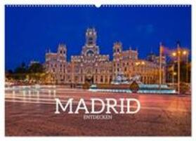 Becker / CALVENDO |  Madrid entdecken (Wandkalender 2025 DIN A2 quer), CALVENDO Monatskalender | Sonstiges |  Sack Fachmedien