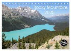 Zimmermann / CALVENDO |  Rocky Mountains 2025 (Tischkalender 2025 DIN A5 quer), CALVENDO Monatskalender | Sonstiges |  Sack Fachmedien