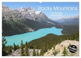 Zimmermann / CALVENDO |  Rocky Mountains 2025 (Wandkalender 2025 DIN A2 quer), CALVENDO Monatskalender | Sonstiges |  Sack Fachmedien