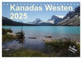 Zimmermann / CALVENDO |  Kanadas Westen 2025 (Tischkalender 2025 DIN A5 quer), CALVENDO Monatskalender | Sonstiges |  Sack Fachmedien