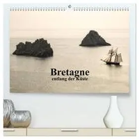 Berger / CALVENDO |  Bretagne entlang der Küste (hochwertiger Premium Wandkalender 2025 DIN A2 quer), Kunstdruck in Hochglanz | Sonstiges |  Sack Fachmedien