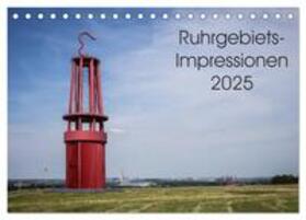 Becker / CALVENDO |  Ruhrgebiets-Impressionen 2025 (Tischkalender 2025 DIN A5 quer), CALVENDO Monatskalender | Sonstiges |  Sack Fachmedien