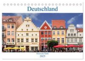 Becker / CALVENDO |  Deutschland - Malerische Städte (Tischkalender 2025 DIN A5 quer), CALVENDO Monatskalender | Sonstiges |  Sack Fachmedien