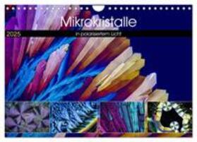 Becker / CALVENDO |  Mikrokristalle in polarisiertem Licht (Wandkalender 2025 DIN A4 quer), CALVENDO Monatskalender | Sonstiges |  Sack Fachmedien