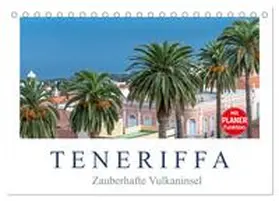 Meyer / CALVENDO |  TENERIFFA - Zauberhafte Vulkaninsel (Tischkalender 2025 DIN A5 quer), CALVENDO Monatskalender | Sonstiges |  Sack Fachmedien