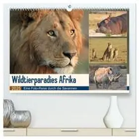 Herzog / CALVENDO |  Wildtierparadies Afrika - Eine Foto-Reise durch die Savannen (hochwertiger Premium Wandkalender 2025 DIN A2 quer), Kunstdruck in Hochglanz | Sonstiges |  Sack Fachmedien