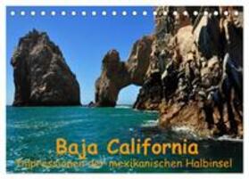Lindner / CALVENDO |  Baja California - Impressionen der mexikanischen Halbinsel (Tischkalender 2025 DIN A5 quer), CALVENDO Monatskalender | Sonstiges |  Sack Fachmedien