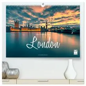 Becker / CALVENDO |  Weltmetropole London (hochwertiger Premium Wandkalender 2025 DIN A2 quer), Kunstdruck in Hochglanz | Sonstiges |  Sack Fachmedien