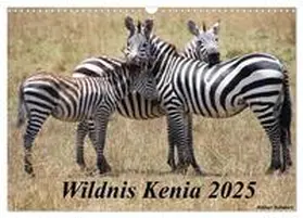 Schwarz / CALVENDO | Wildnis Kenia 2025 (Wandkalender 2025 DIN A3 quer), CALVENDO Monatskalender | Sonstiges | 978-3-435-69651-2 | sack.de