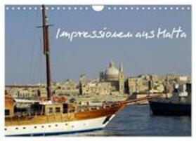 CALVENDO / Schulz | Impressionen aus Malta (Wandkalender 2025 DIN A4 quer), CALVENDO Monatskalender | Sonstiges | 978-3-435-72169-6 | sack.de