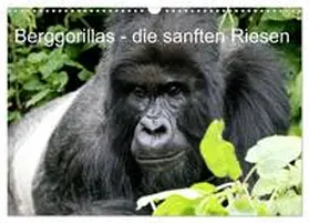 Herzog / CALVENDO |  Berggorillas - die sanften Riesen (Wandkalender 2025 DIN A3 quer), CALVENDO Monatskalender | Sonstiges |  Sack Fachmedien