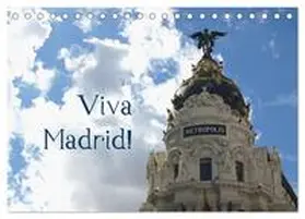 Falk / CALVENDO |  Viva Madrid! (Tischkalender 2025 DIN A5 quer), CALVENDO Monatskalender | Sonstiges |  Sack Fachmedien