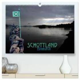 Schäfer / CALVENDO |  Schottland und Edinburgh (hochwertiger Premium Wandkalender 2025 DIN A2 quer), Kunstdruck in Hochglanz | Sonstiges |  Sack Fachmedien
