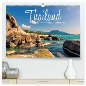 Becker / CALVENDO |  Thailand Impressionen (hochwertiger Premium Wandkalender 2025 DIN A2 quer), Kunstdruck in Hochglanz | Sonstiges |  Sack Fachmedien