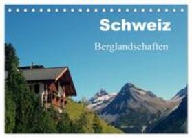 Schneider / CALVENDO |  Schweiz - Berglandschaften (Tischkalender 2025 DIN A5 quer), CALVENDO Monatskalender | Sonstiges |  Sack Fachmedien