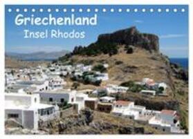Schneider / CALVENDO |  Griechenland - Insel Rhodos (Tischkalender 2025 DIN A5 quer), CALVENDO Monatskalender | Sonstiges |  Sack Fachmedien