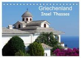 Schneider / CALVENDO |  Griechenland - Insel Thassos (Tischkalender 2025 DIN A5 quer), CALVENDO Monatskalender | Sonstiges |  Sack Fachmedien