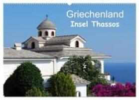 Schneider / CALVENDO |  Griechenland - Insel Thassos (Wandkalender 2025 DIN A2 quer), CALVENDO Monatskalender | Sonstiges |  Sack Fachmedien