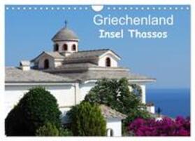 Schneider / CALVENDO |  Griechenland - Insel Thassos (Wandkalender 2025 DIN A4 quer), CALVENDO Monatskalender | Sonstiges |  Sack Fachmedien