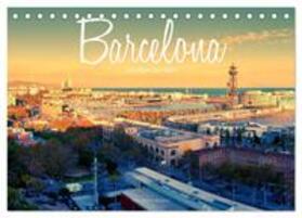 Becker / CALVENDO |  Barcelona - Stadtansichten (Tischkalender 2025 DIN A5 quer), CALVENDO Monatskalender | Sonstiges |  Sack Fachmedien