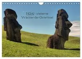 Hartmann / CALVENDO |  MOAI - steinerne Wächter der Osterinsel (Wandkalender 2025 DIN A4 quer), CALVENDO Monatskalender | Sonstiges |  Sack Fachmedien