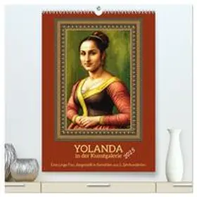 Braun / CALVENDO |  Yolanda in der Kunstgalerie (hochwertiger Premium Wandkalender 2025 DIN A2 hoch), Kunstdruck in Hochglanz | Sonstiges |  Sack Fachmedien