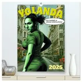 Braun / CALVENDO |  Yolanda, ein Porträt in vielen Grafikstilen (hochwertiger Premium Wandkalender 2025 DIN A2 hoch), Kunstdruck in Hochglanz | Sonstiges |  Sack Fachmedien