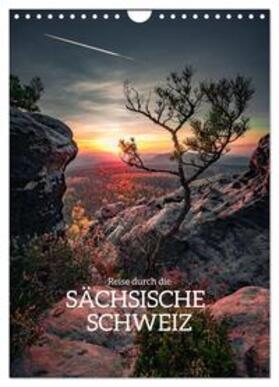 Becker / CALVENDO |  Reise durch die Sächsische Schweiz (Wandkalender 2025 DIN A4 hoch), CALVENDO Monatskalender | Sonstiges |  Sack Fachmedien