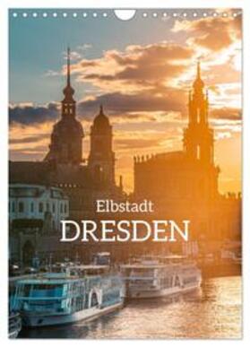 Becker / CALVENDO |  Elbstadt Dresden (Wandkalender 2025 DIN A4 hoch), CALVENDO Monatskalender | Sonstiges |  Sack Fachmedien